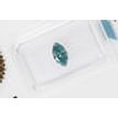 Marquise Cut Diamond Fancy Blue Color SI2 0.52 Carat