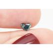 Heart Shape Diamond Fancy Blue Color 0.56 Carat VVS2