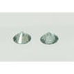 Round Diamond Pair 0.84 TCW Fancy Turquoise VS1/VS2