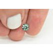Loose Round Shaped Green Diamond 0.83 ct