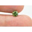 Loose Round Diamond Fancy Green 0.83 Carat VS2