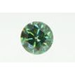 Round Diamond Fancy Green 0.91 Carat VS2