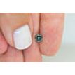 Asscher Cut Diamond Fancy Green Color Loose 0.90 Carat SI1