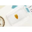 Pear Shape Diamond Fancy Yellow Brown Color 0.48 Carat SI2 IGI Certificate