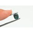 Loose Cushion Diamond Fancy Turquoise Color 0.86 Carat I1 