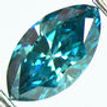 Marquise Cut Diamond Fancy Blue 0.50 Carat VS2