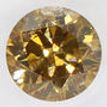 Loose Round Diamond Fancy Brown 0.50 Carat I1 Clarity IGI Certified