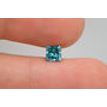 Princess Cut Diamond Blue Color 0.70 Carat SI1