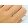 Round Diamond Fancy Brown VS2 1.28 Carat 