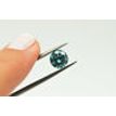 Fancy Blue Color Round Shape Real Diamond 1.61 Carat 