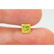Princess Diamond Yellow Color 1 Carat VS2 Certified