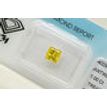Princess Cut Diamond Fancy Yellow Color Loose 1.00 Carat SI2 IGI Certified