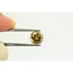 Round Diamond Fancy Champagne 1.37 Carat SI1