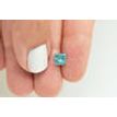 Loose Fancy Blue Princess Cut Diamond 1.63 Carat SI2