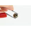 2.44 Carat Round Cut Diamond Fancy Brown Color VS1 