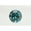 Round Shape Diamond Fancy Blue Certified 1.51 Carat VVS2