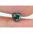 Heart Diamond Fancy Turquoise Color 0.75 Carat VVS2