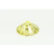 Round Diamond Fancy Yellow Color 2.01 Carat SI1