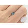 Pear Shape Diamond Fancy Blue Color 0.75 Carat VS2
