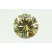 Round Cut Diamond Fancy Champagne 1.30 Carat VS2 Certified