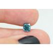 Cushion Shape Diamond Fancy Blue Color Loose 1.02 Carat VS2