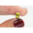 Emerald Diamond Fancy Yellow Color 0.98 Carat VVS2
