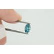 Oval Cut Diamond Fancy Blue Color 0.72 Carat VS2