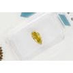 Pear Shape Diamond Natural Fancy Yellow Brown 0.53 Carat SI2 IGI Certificate