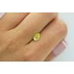 Fancy Yellow Pear Shape Diamond Certified 1.00 Carat SI1