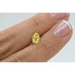 Fancy Yellow Pear Shape Diamond Certified 1.00 Carat SI1