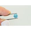 Loose Blue Round Diamond 1.55 Carat SI2