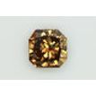 Loose Radiant Diamond Fancy Brown 2.19 Carat VS1