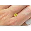 Loose Radiant Diamond Fancy Yellow 0.94 Carat SI1