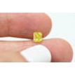 Loose Radiant Diamond Fancy Yellow 0.94 Carat SI1