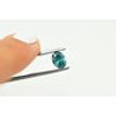 Oval Cut Diamond Fancy Blue Color 1.02 Carat SI1
