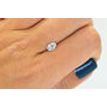 Oval Cut Diamond Natural Loose 0.63 Carat F/SI2
