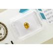 Oval Diamond Fancy Greyish Yellow Brown 0.57 Carat SI1 IGI Certificate