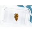 Pear Shape Diamond Fancy Yellowish Brown 0.56 Carat SI2 IGI Certificate