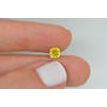 Cushion Cut Diamond Yellow Color Loose 1.01 Carat VS2