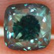 Loose Blue Cushion Diamond 1.02 Carat SI1 