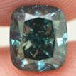 Cushion Cut Diamond Fancy Blue Color VS2 1.54 Carat