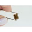 Emerald Cut Diamond Fancy Brown 3 Carat SI1