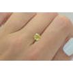 Cushion Cut Diamond Fancy Yellow Color SI1 1.01 Carat