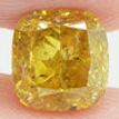 Cushion Cut Diamond Fancy Brownish Yellow 1.50 Carat SI2