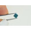 Cushion Cut Diamond Fancy Blue Color VS1 1 Carat