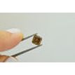 Radiant Diamond Fancy Brown Color I1 Certified 1.34 Carat