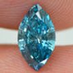 Marquise Cut Diamond Blue Color 0.70 Carat SI2 Certified