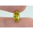 Marquise Diamond Fancy Yellow Color Certified 1.00 Carat VS1