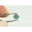 Asscher Cut Diamond Blue Color 1.02 Carat VS2