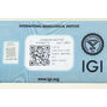 Brown Diamond Asscher Shape Natural Fancy Color 1.07 Carat SI1 IGI Certificate